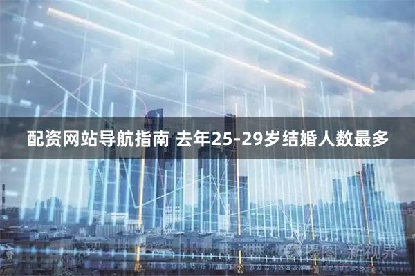 配资网站导航指南 去年25-29岁结婚人数最多